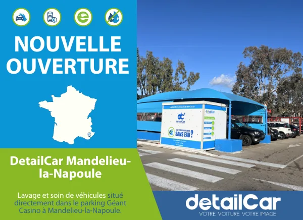 Nouvelle Ouverture : DetailCar Mandelieu-la-Napoule